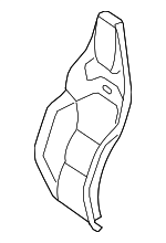 20591003409H07 - Body: Seat Back Cover for Mercedes-Benz Image
