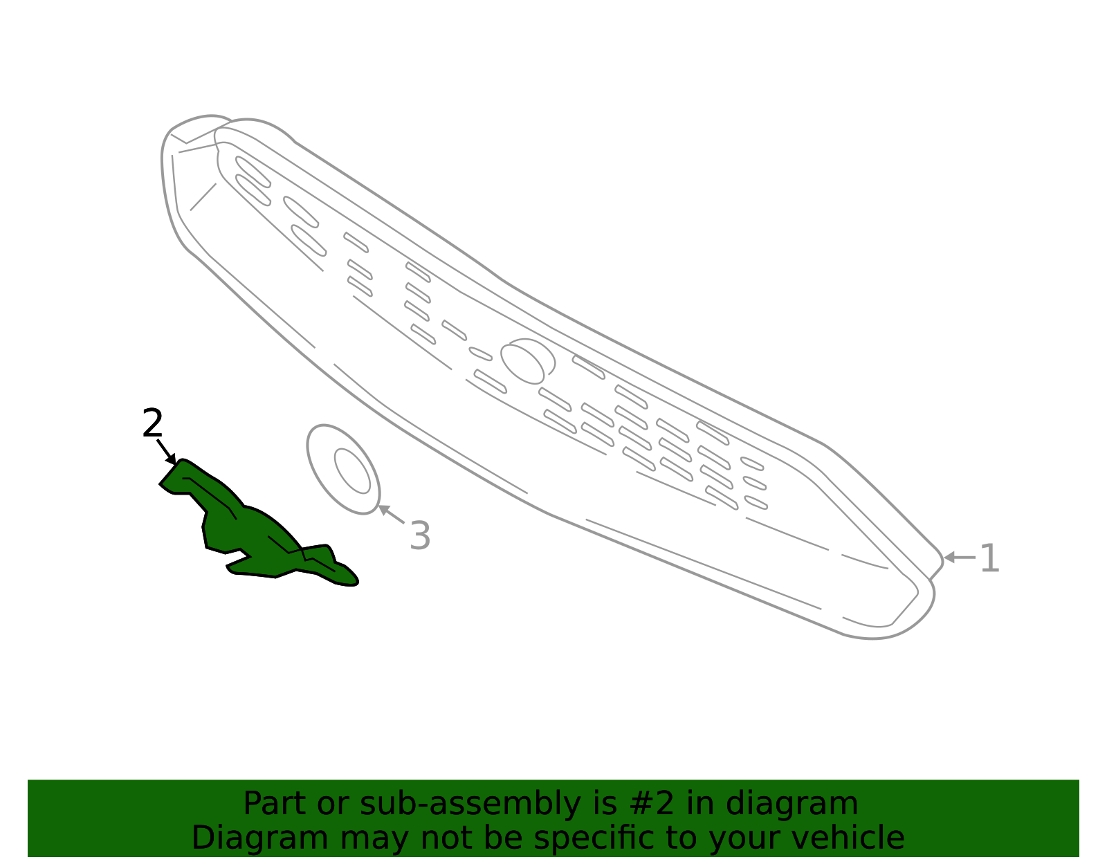 OEM Ford Mustang Boss 302 Grille Pony Emblem – Chrome (2009-2014) – 8R3Z-16228-A
