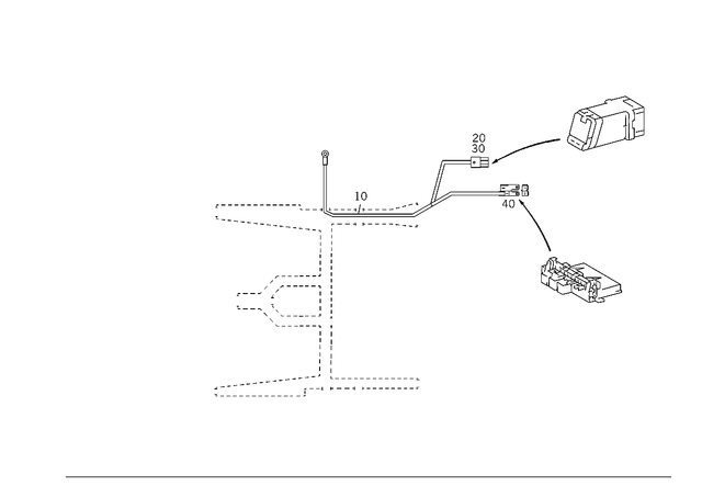 220540570898 - Electrical System: Wiring Harness for Mercedes-Benz Image image