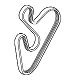 11287520199 - : Serpentine Belt for Mini Image