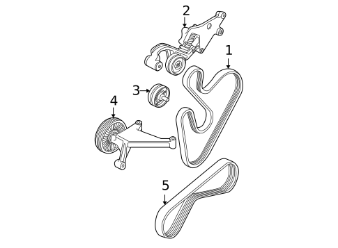 Belts & Pulleys for 2005 Mini Cooper #0