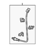 36542R70A01 - Emission System: Rear Oxygen Sensor for Acura Image