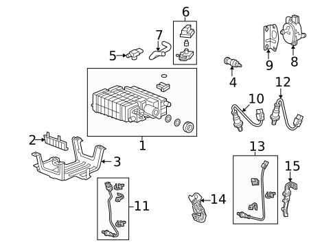 Powertrain Control for 2010 Acura TSX #1