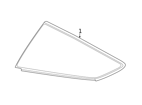 Glass & Hardware for 2019 Chevrolet Corvette #0