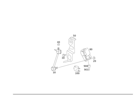 Regulation of Dynamic Headlamp Range Control, Front for 2003 Mercedes-Benz S600 #0