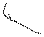 61677837557 - Electrical: Washer Hose for BMW: 1 Series M, 128i, 135i, 135is Image