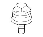 9011908C47 - Body: Bracket Bolt for Toyota Image