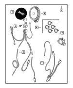 82206505 - Mopar Accessories - Component Parts: Fog Light Package for Mopar Image