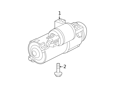 Starter for 2014 Chevrolet Equinox #0