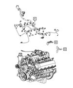 68105515AE - Electrical: Engine Wiring for Mopar Image