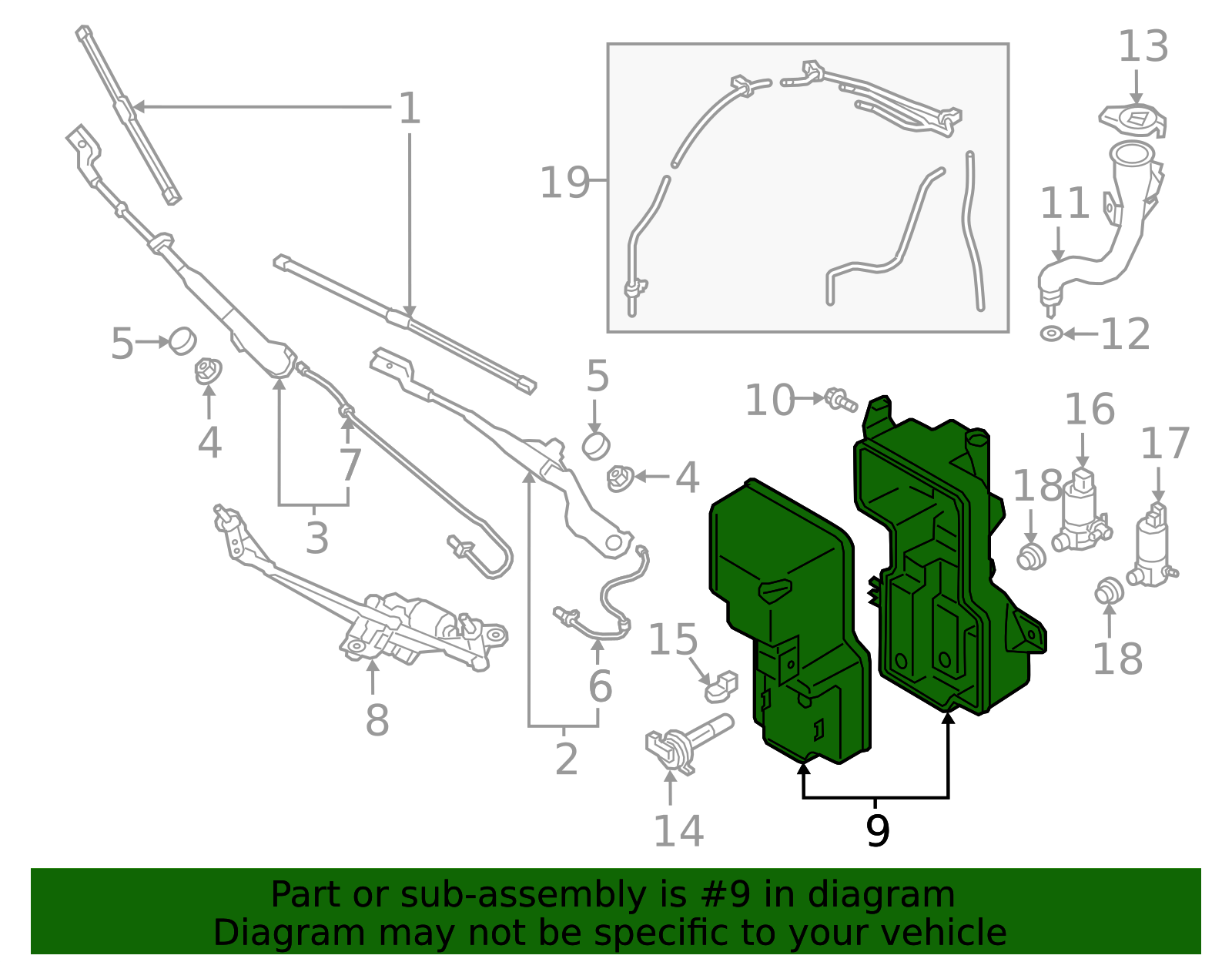 Genuine Washer Reservoir for 2021-2026 Volvo | Part# 32237294 | Over 30 ...