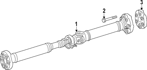 Drive Shaft for 2025 Mercedes-Benz GLC43 AMG #0