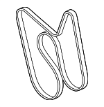 8125764500 - Cooling System: Serpentine Belt for Isuzu Image