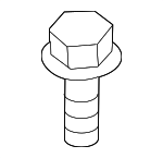 391822E000 - Electrical: Engine Camshaft Position Sensor Bolt for Genesis: G80, GV70, GV80 | Hyundai: Elantra, Elantra GT, Elantra N, Kona, Kona N, Santa Cruz, Santa Fe, Sonata, Tucson, Veloster, Veloster N Image