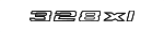 51147183152 - : Nameplate for BMW: 328xi Image