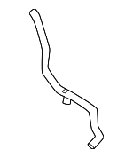 G922AAK010 - Cooling System: Outlet Hose for Toyota Image