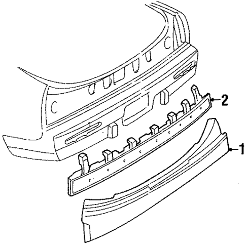 Tail Lamps for 1986 Oldsmobile Toronado #0