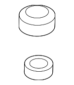 253363K100 - Cooling System: Radiator Assembly Lower Insulator for Hyundai Image