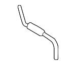 254502T000 - Cooling System: Overflow Hose for Hyundai Image