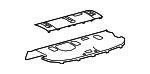 6433012C80C0 - Body: Pkg Tray Trim for Toyota: Corolla Image