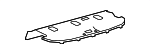 6433012C70C0 - : Pkg Tray Trim for Toyota Image