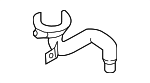 31391639 - Body: Overflow Hose for Volvo Image