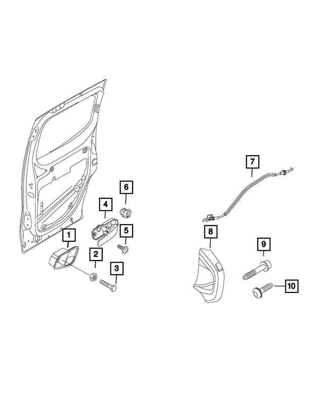6106682AA - Interior Trim: Screw for Mopar Image