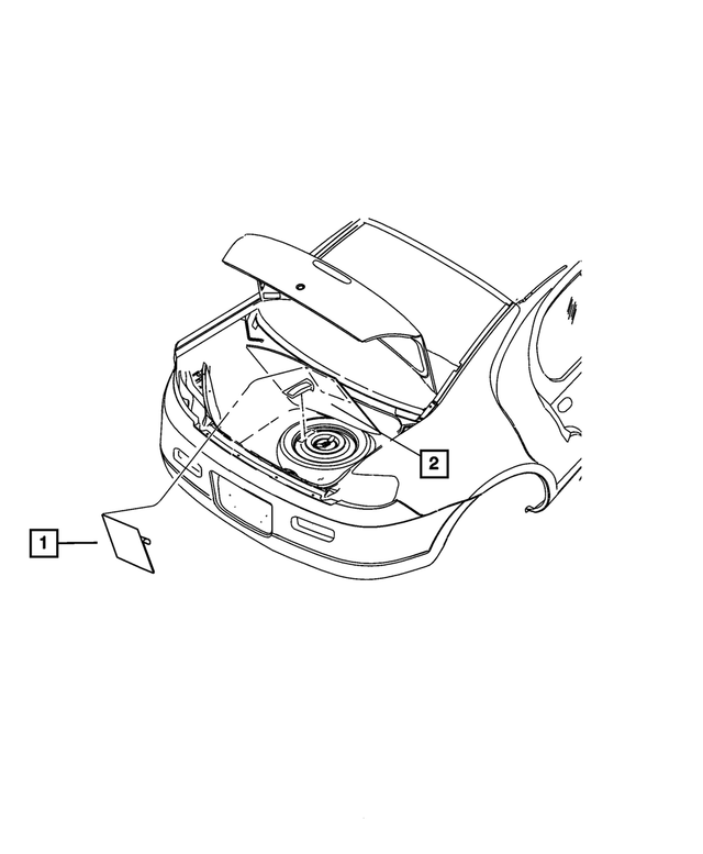 68229417AA - Labels All Vehicle Locations: Tire Storage Label for Mopar Image