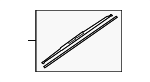 MZ693021 - Body: Wiper Blade for Mitsubishi: Endeavor, Galant, Lancer, Outlander, Outlander PHEV Image