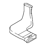 278335RL0A - Body: Floor Duct for Nissan Image