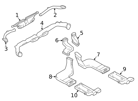 Ducts for 2021 Nissan Kicks #0