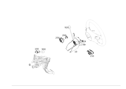 Switch for 2015 Mercedes-Benz B Electric Drive #0