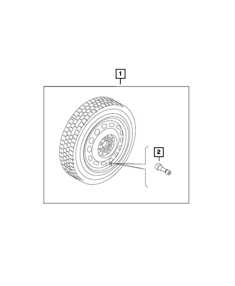 Wheel Spare for 2019 Alfa Romeo Stelvio #0
