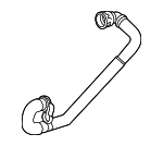 LR115215 - Cooling System: Outlet Tube for Land Rover: Discovery Sport, Range Rover Evoque Image