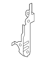 PE0113440 - Exhaust: Front Shield Bracket for Mazda: CX-5 Image image
