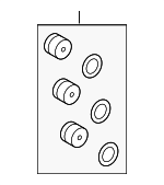 4G0698471A - : Caliper Seal Kit for Audi: A7 Quattro, RS7, S7 Image