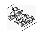 85012FA241 - Body: Cluster Assembly for Subaru: Impreza Image