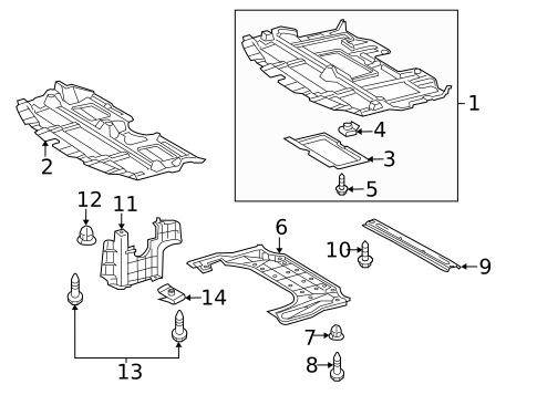 Splash Shields for 2011 Lexus IS350 #0