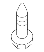 9015960507 - Body: Rear Shield Fastener for Lexus: GS Turbo, GS300, GS400, GS430, IS F, IS200t, IS250, IS300, IS350, IS500, LS430, LS460, LS600h, RC F, RC200t, RC300, RC350 Image