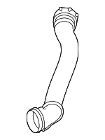 2065010300 - : Upper Hose for Mercedes-Benz Image