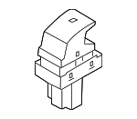7P6959855AXSH - Body: Window Switch for Volkswagen: Touareg Image