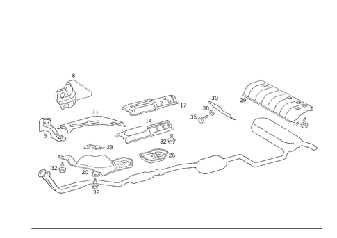 Screening Plates for 1987 Mercedes-Benz 300TD #0