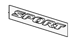 75752TVAA01 - Body: Nameplate for Honda Image