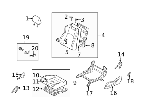 Power Seats for 2006 Nissan 350Z #0