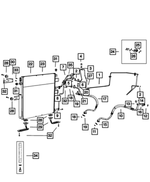 68142220AA - Air Conditioners and Heaters: A/c Line Seal for Ram: 2500, 3500 Image