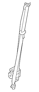 7000D811XA - Electrical: Belt &amp; Retractor for Mitsubishi: Outlander, Outlander PHEV Image