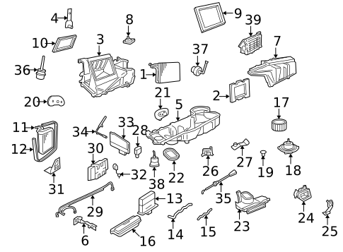 Vacuum System for 2002 Lincoln Blackwood #0