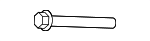 6507388AA - Engine: Front Insulator Mount Bolt for Mopar Image