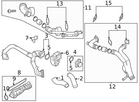 Intercooler for 2025 Audi S7 Sportback #0