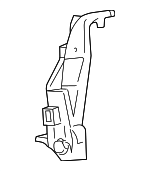 F75Z5C189BB - Electrical: Height Sensor Bracket for Ford: Expedition, F-250 | Lincoln: Navigator Image